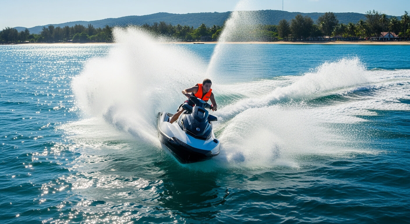 Прокат гидроциклов на Пхукете и Ко Пангане – Контролируйте свою скорость, выбирайте направление 1 Прокат гидроциклов на Пхукете и Ко Пангане – Контролируйте свою скорость, выбирайте направление