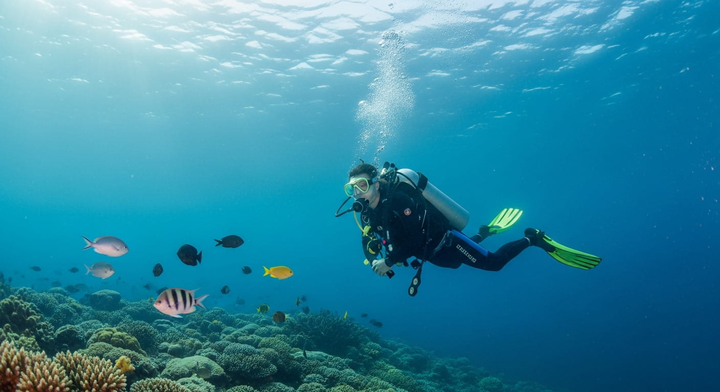 See Tropical Fish, Touch Coral, Breathe Underwater — Scuba Diving Tours in Phuket & Koh Phangan