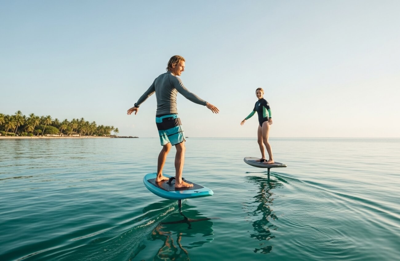 Top Beginner-Friendly Beaches for eFoil Lessons on Koh Phangan