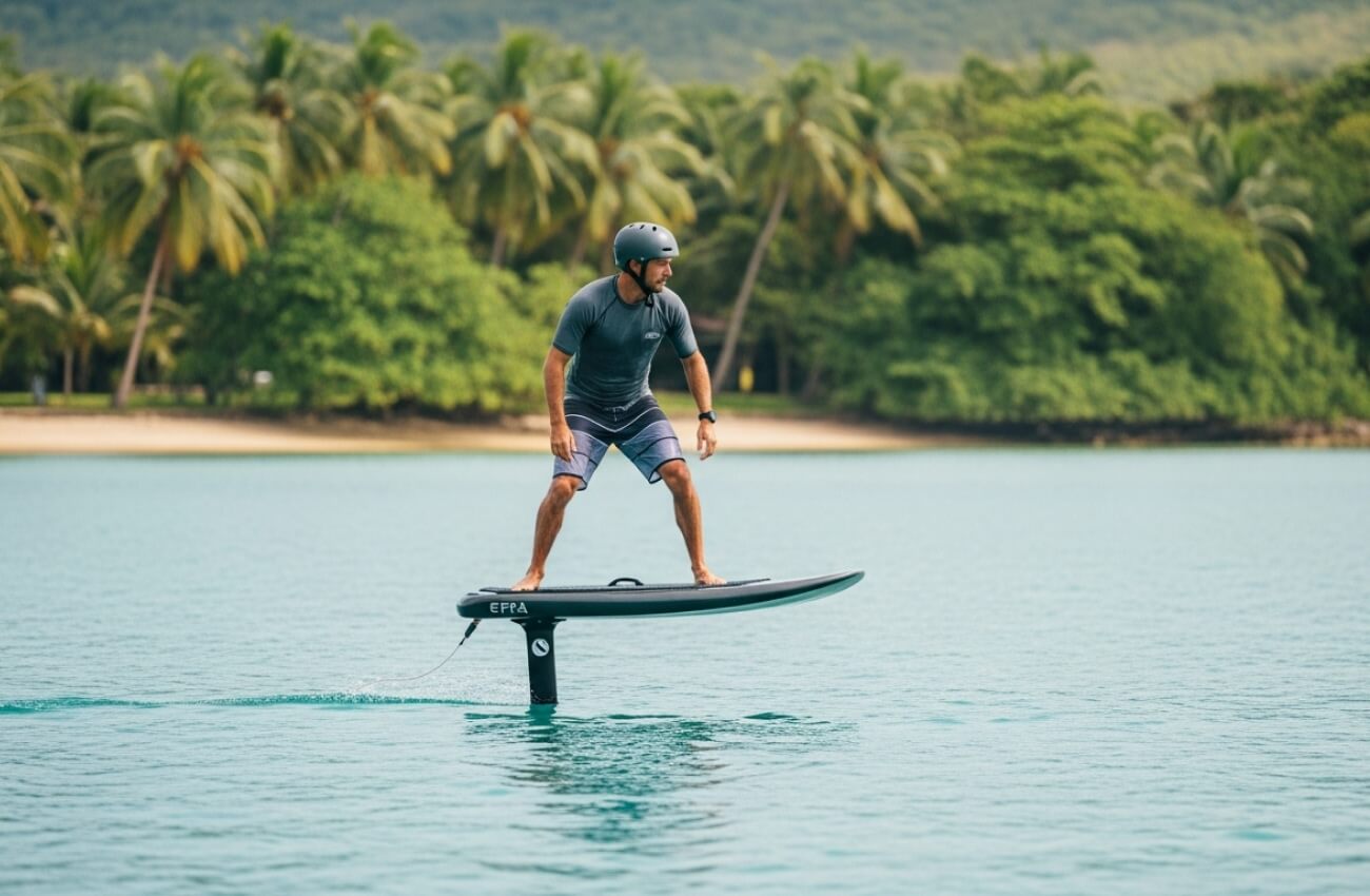 Top 3 Spots for eFoiling on Koh Phangan: Where the Water is Glass
