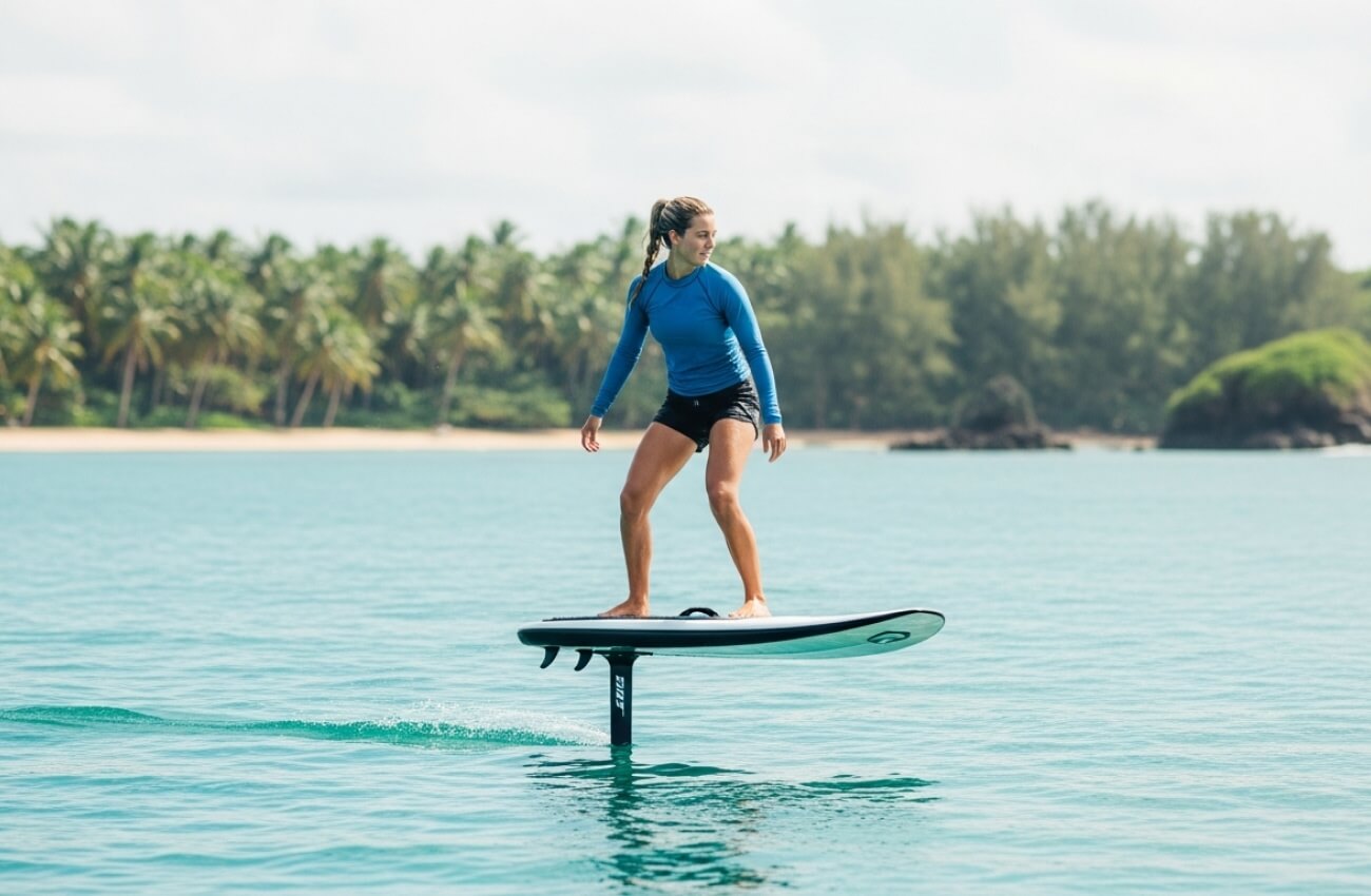 Top Beginner-Friendly eFoil Spots on Koh Phangan